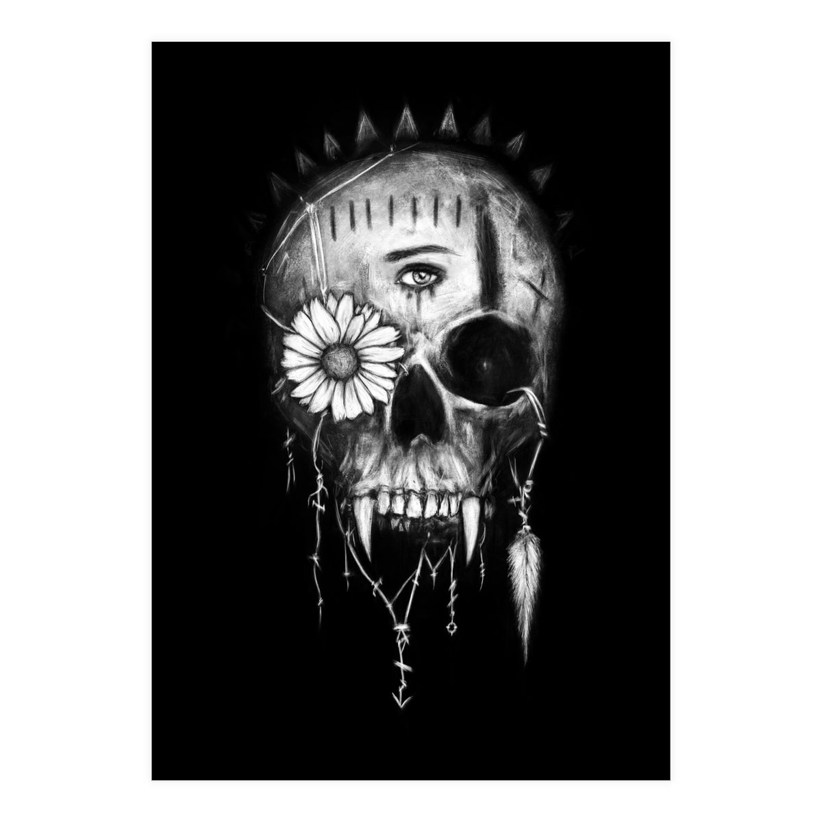 Vampire Skull (Print Only)