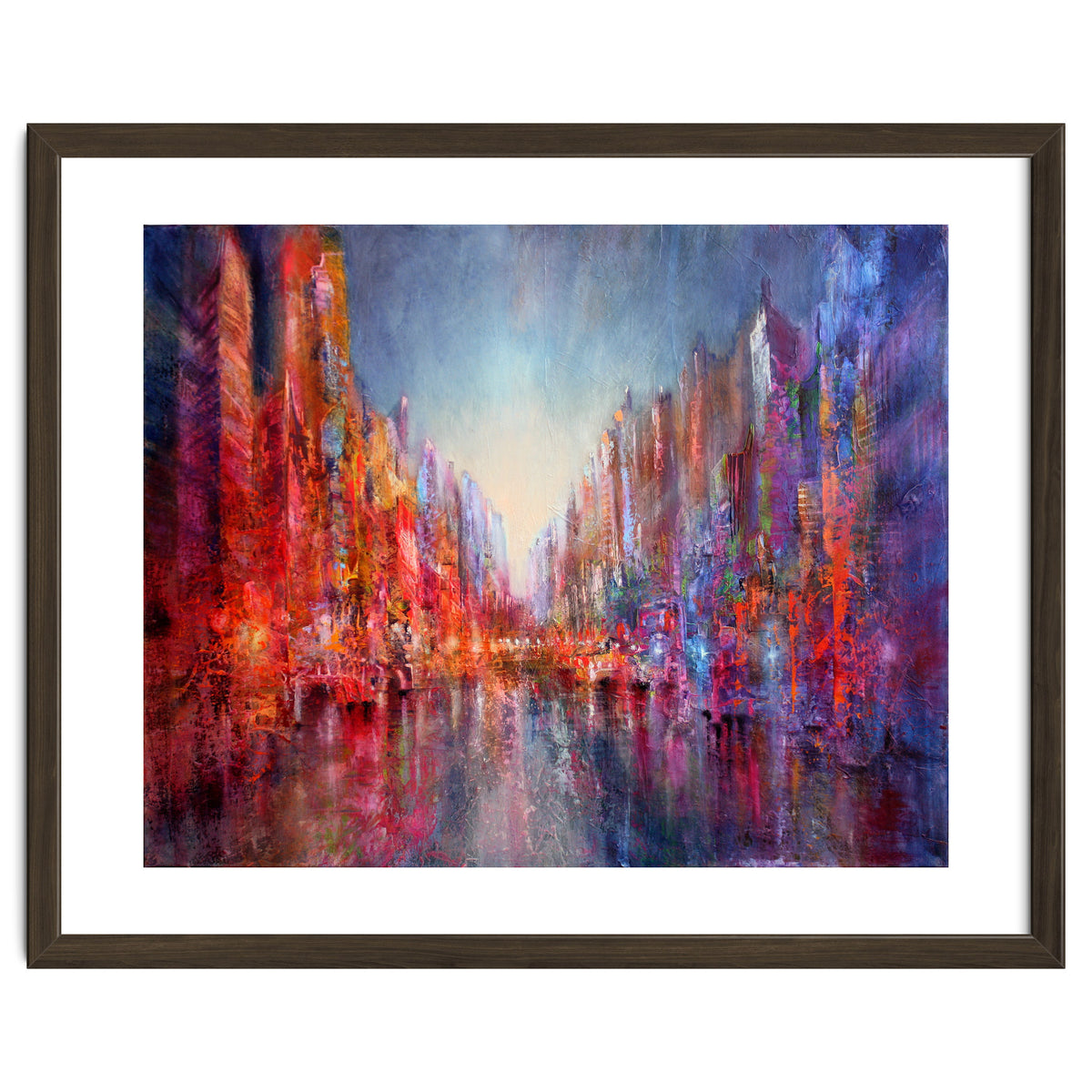 Stadt Am Fluss  - city on the riverside