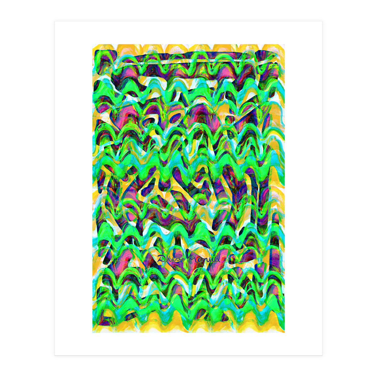 New Graffiti B 32 (Print Only)