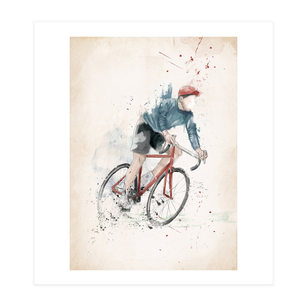 I Want To Ride My Bicycle (Print Only)