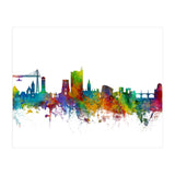 Newport Wales Skyline (Print Only) thumbnail