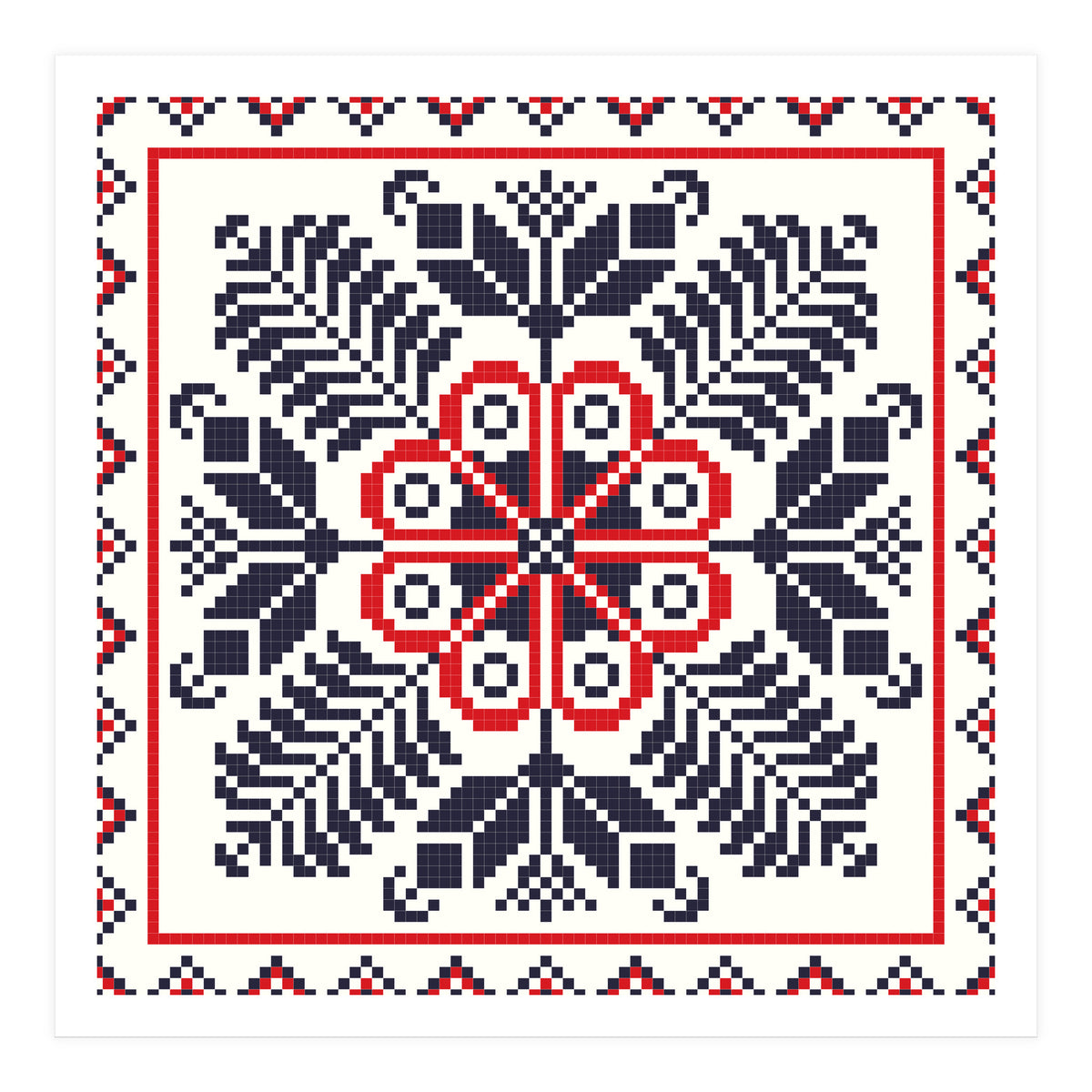 Romanian Traditional Pattern 1 (Print Only)