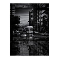 The 512 St. Clair Streetcar Toronto Canada Reflection (Print Only)