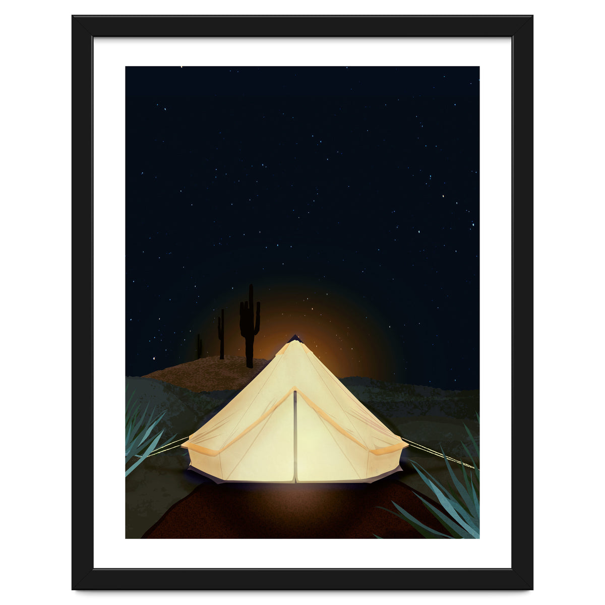 Tent at Night