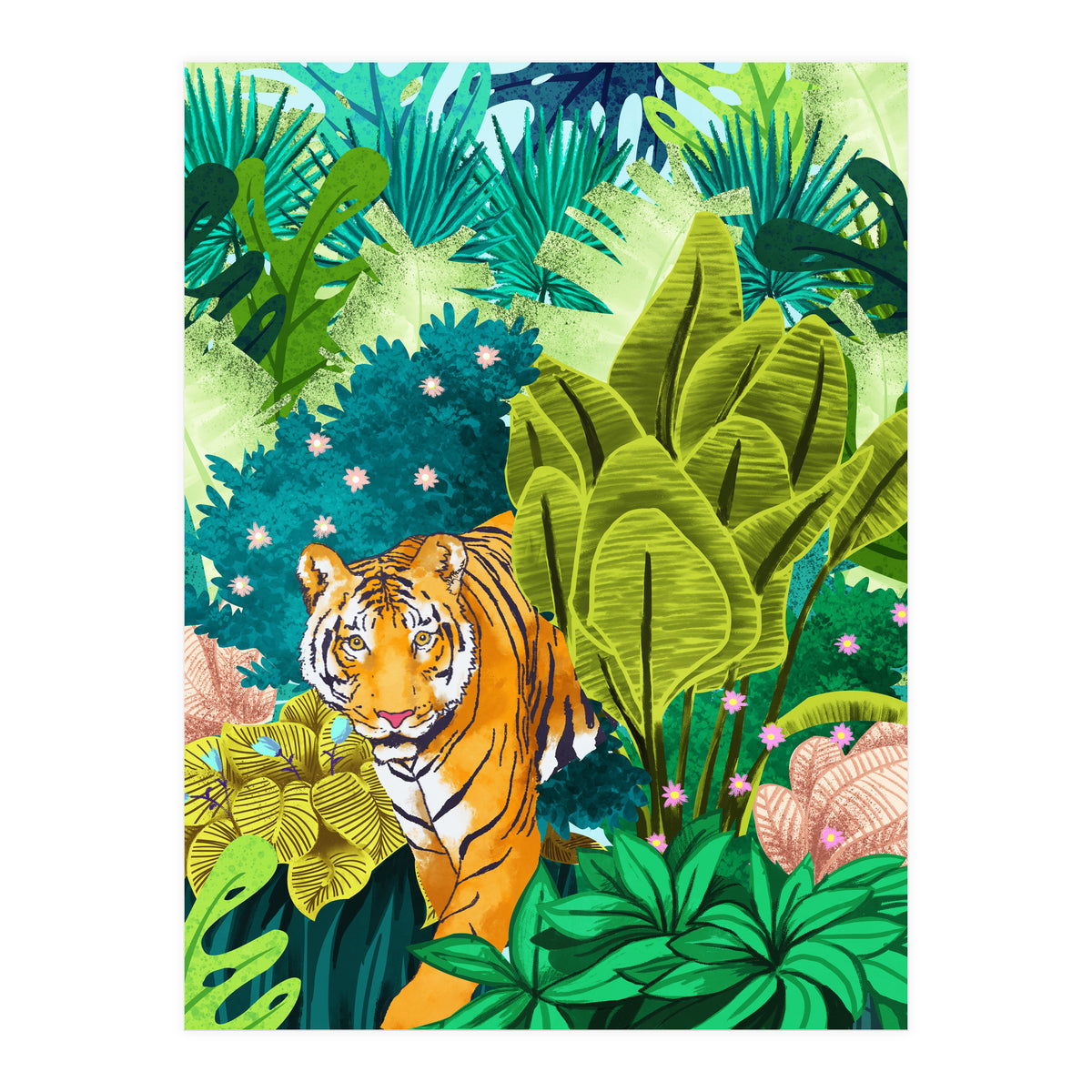 Jungle Tiger (Print Only)