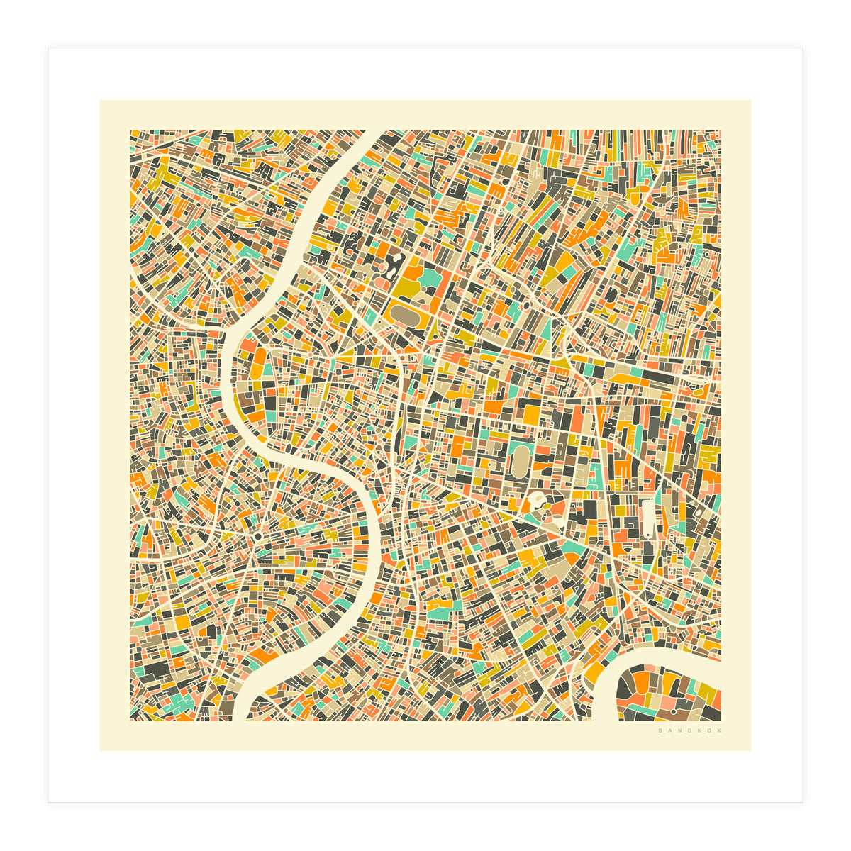 BANGKOK MAP (Print Only)