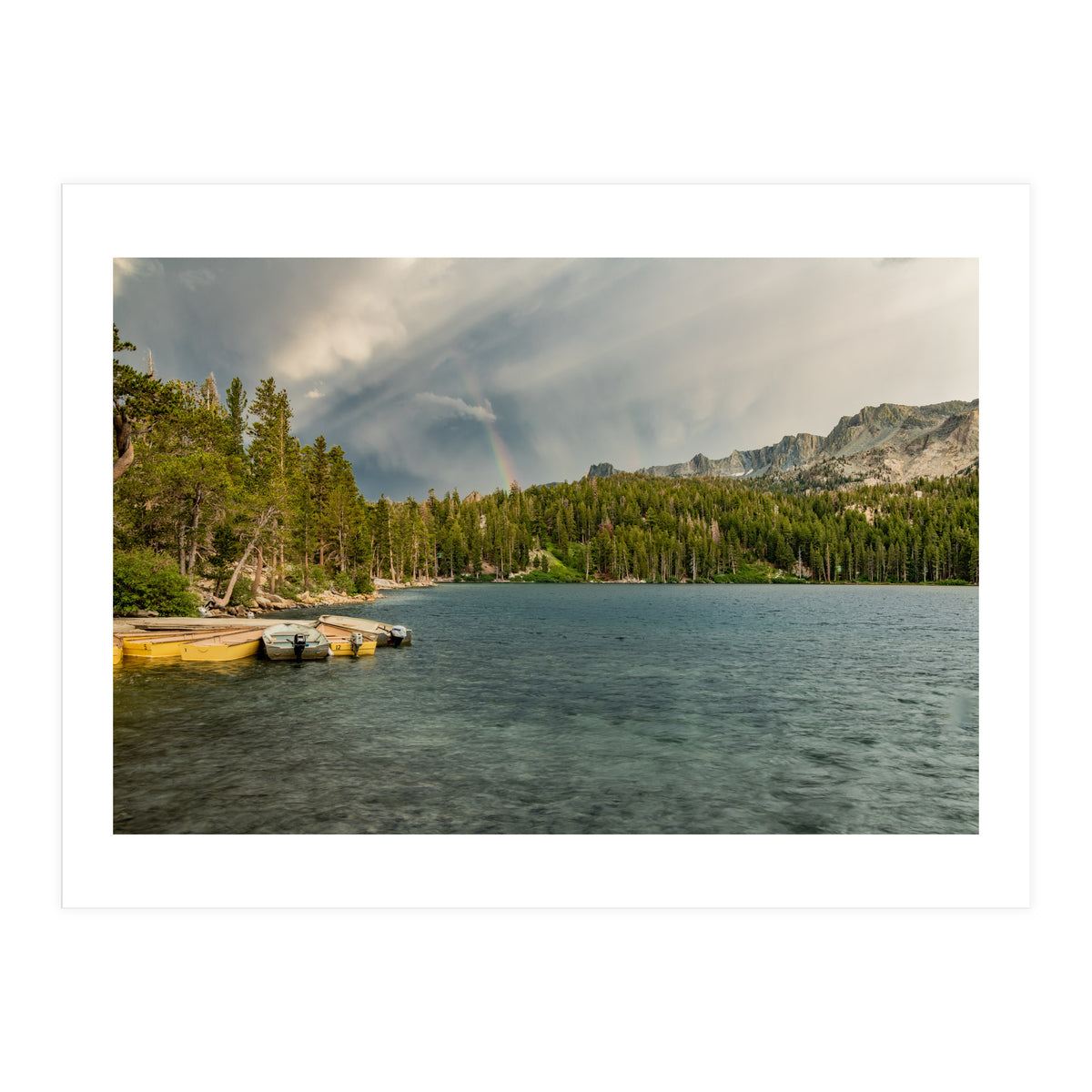 Lake George Rainbow (Print Only)