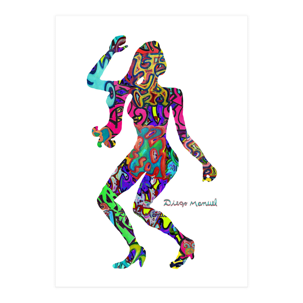 Dance Girl B 24  (Print Only)