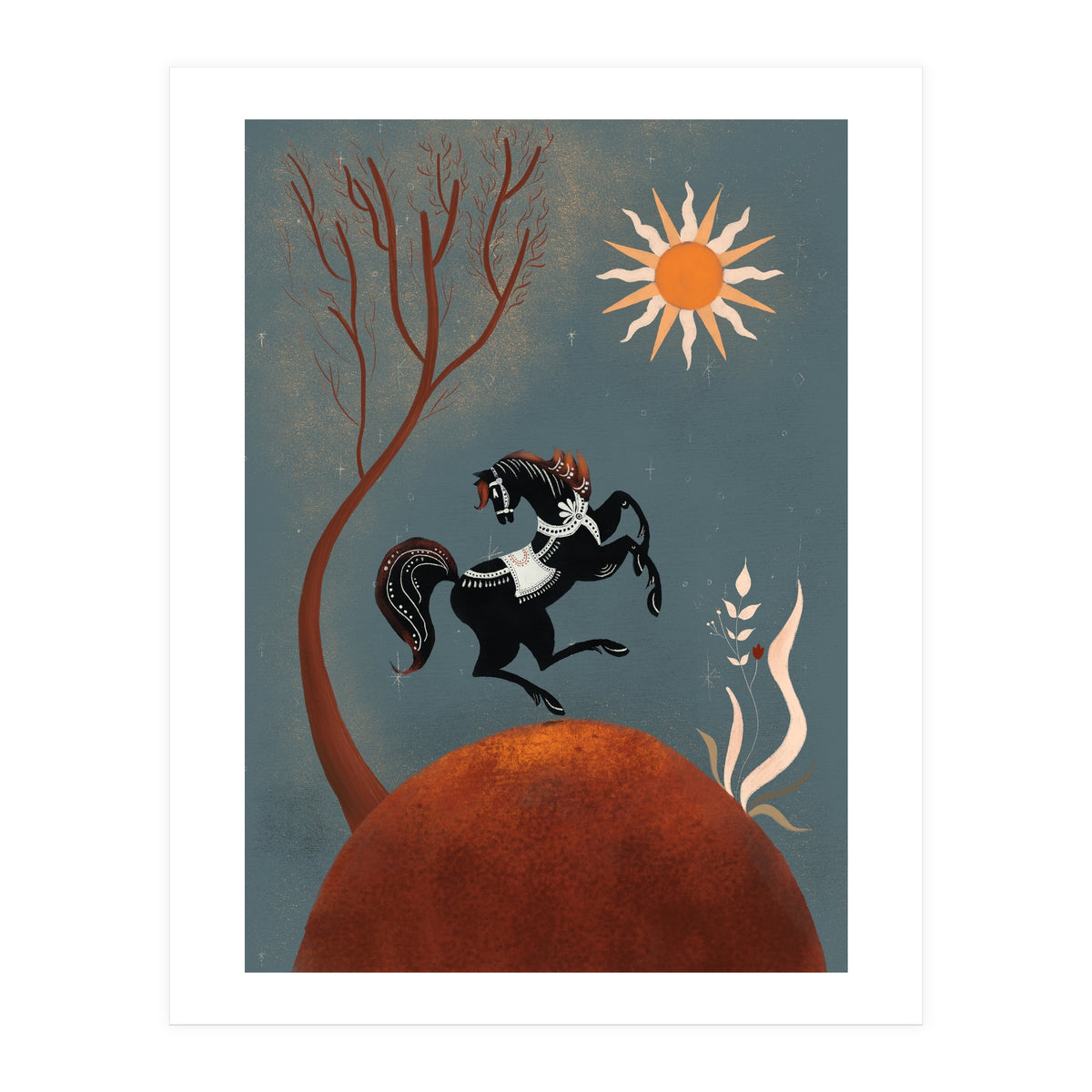 Folk Art Fairytale (Print Only)