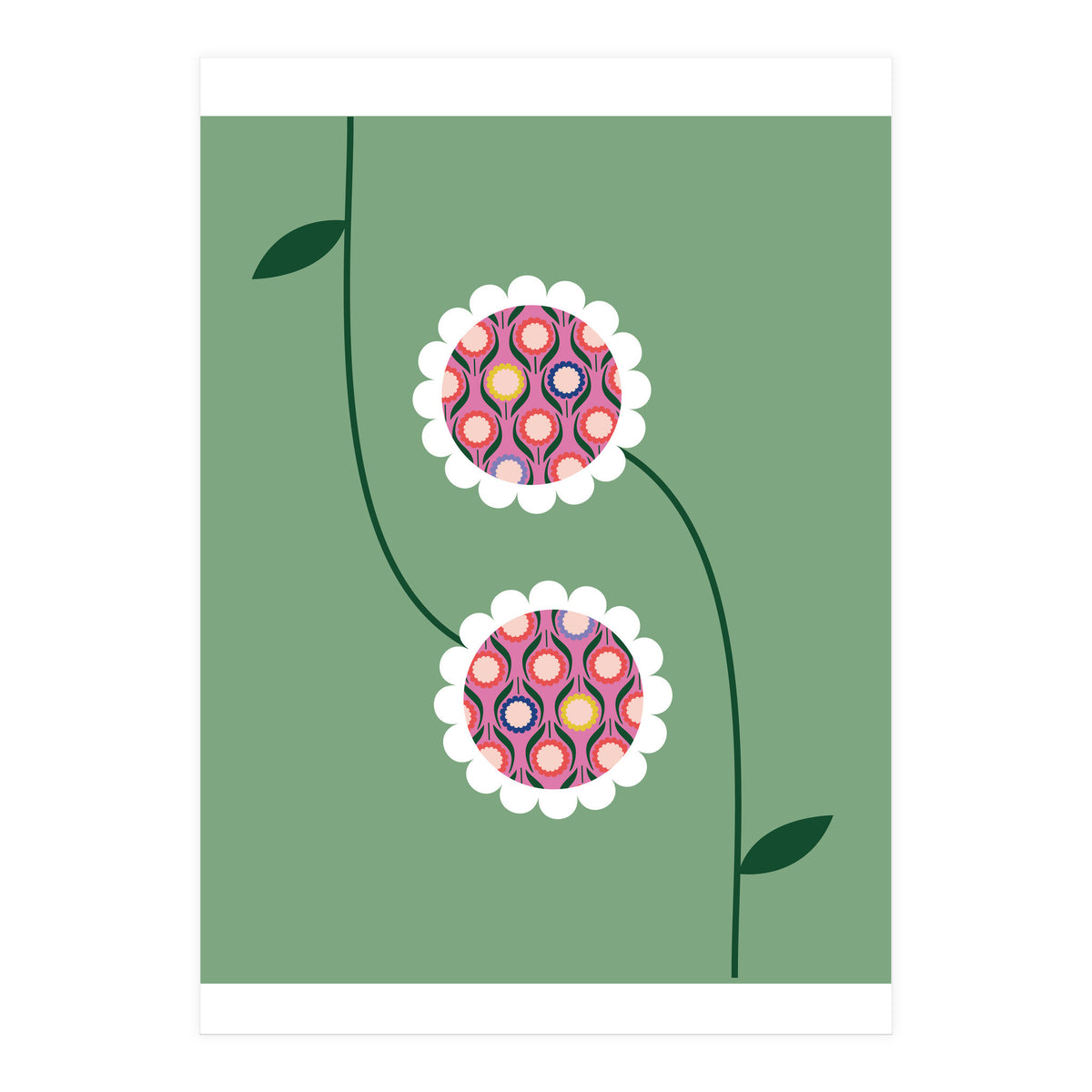 Pressed Flowers Rgb (Print Only)