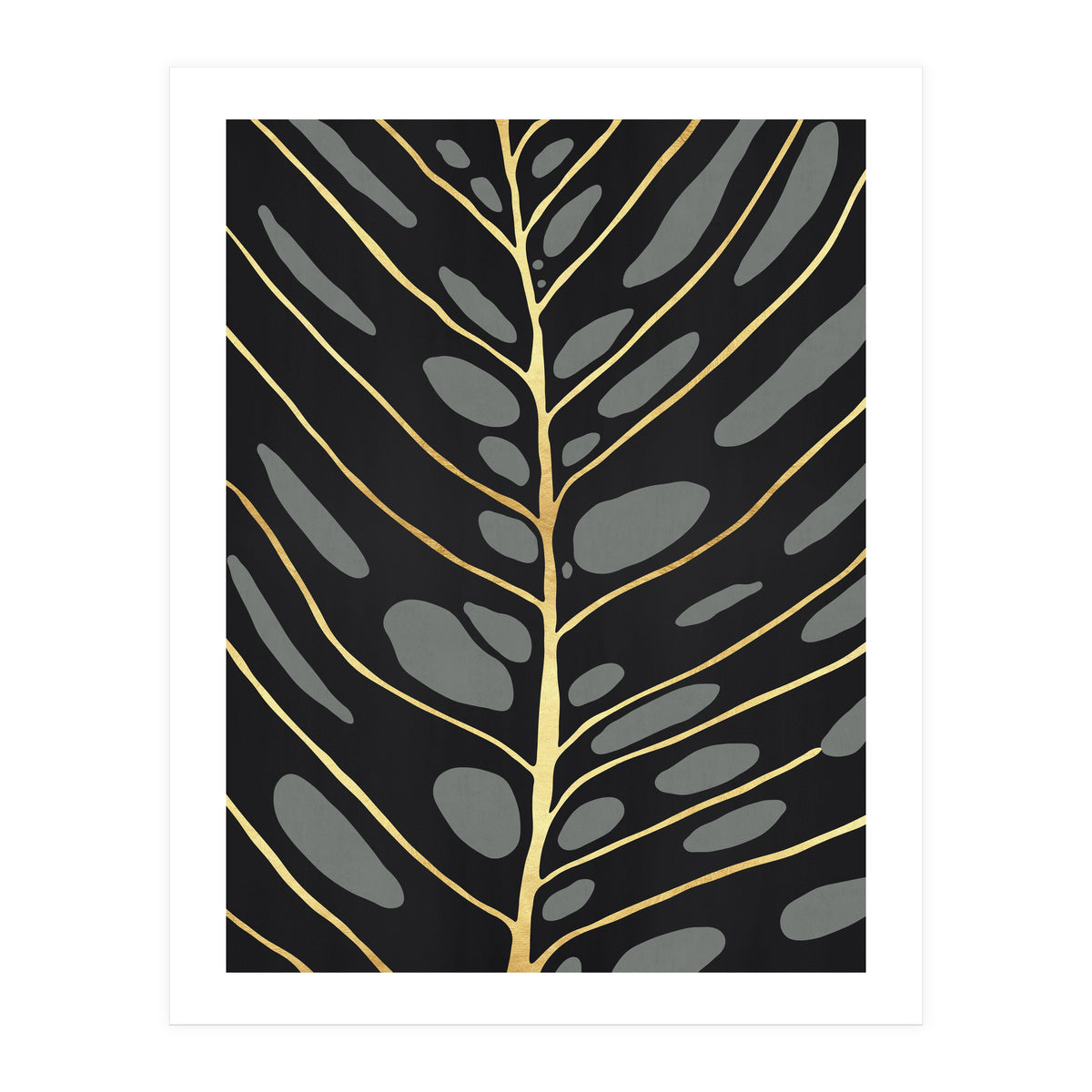 Golden Leaf 05 (Print Only)