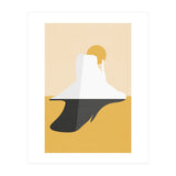 Abstract Mesa - Golden Desert (Print Only) thumbnail