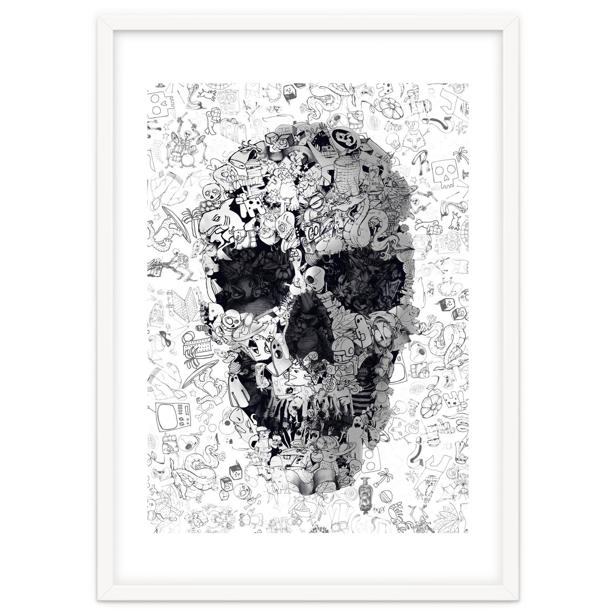 Doodle Skull