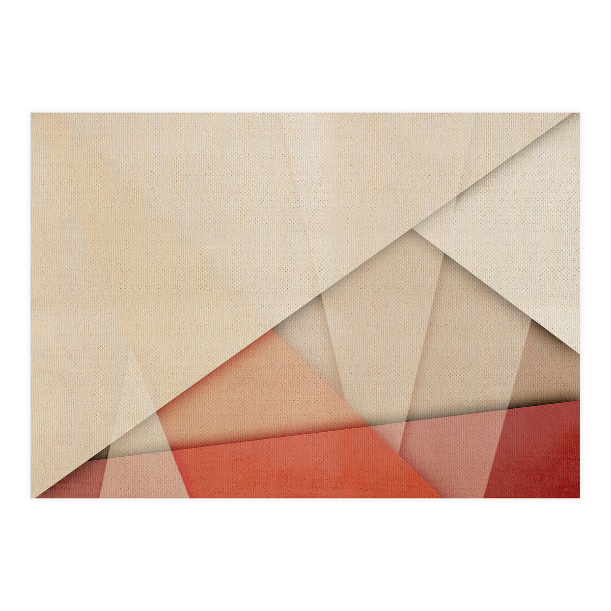 Geometric Sunset 3 (Print Only)