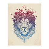 Floral Lion III (Print Only) thumbnail