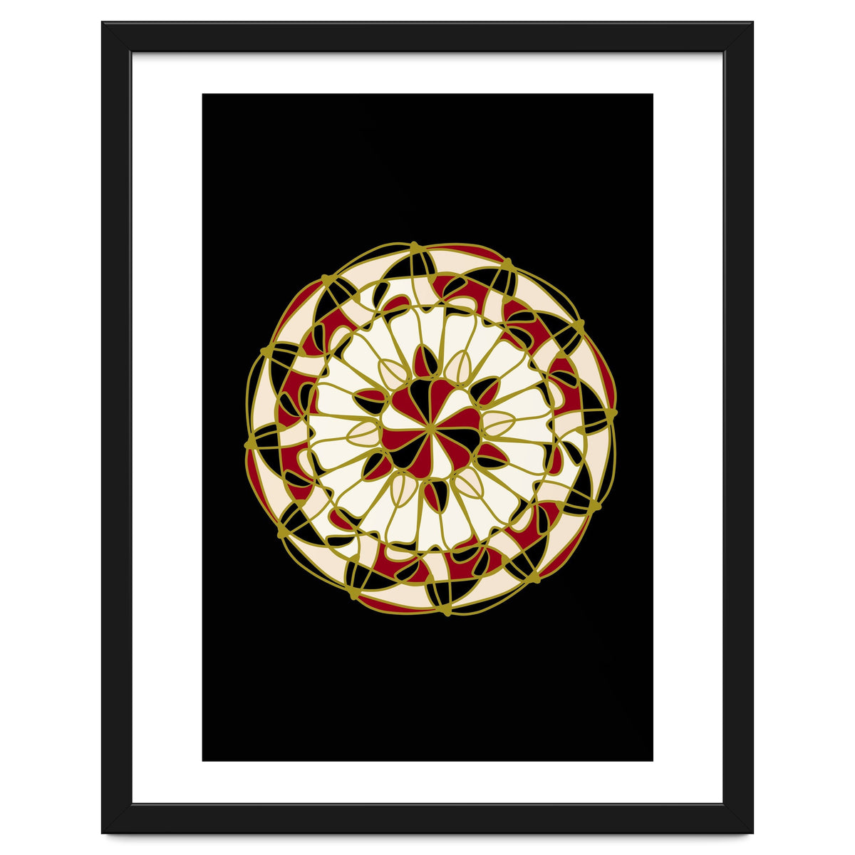 Multicolored Mandala