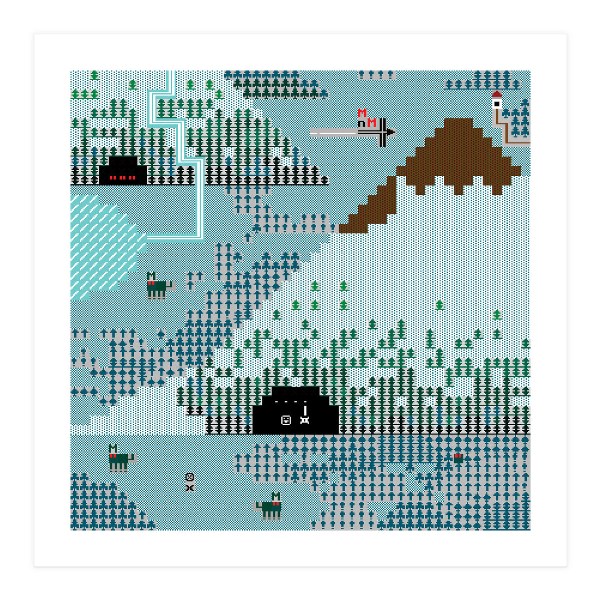 A Coded Message #4 (Print Only)