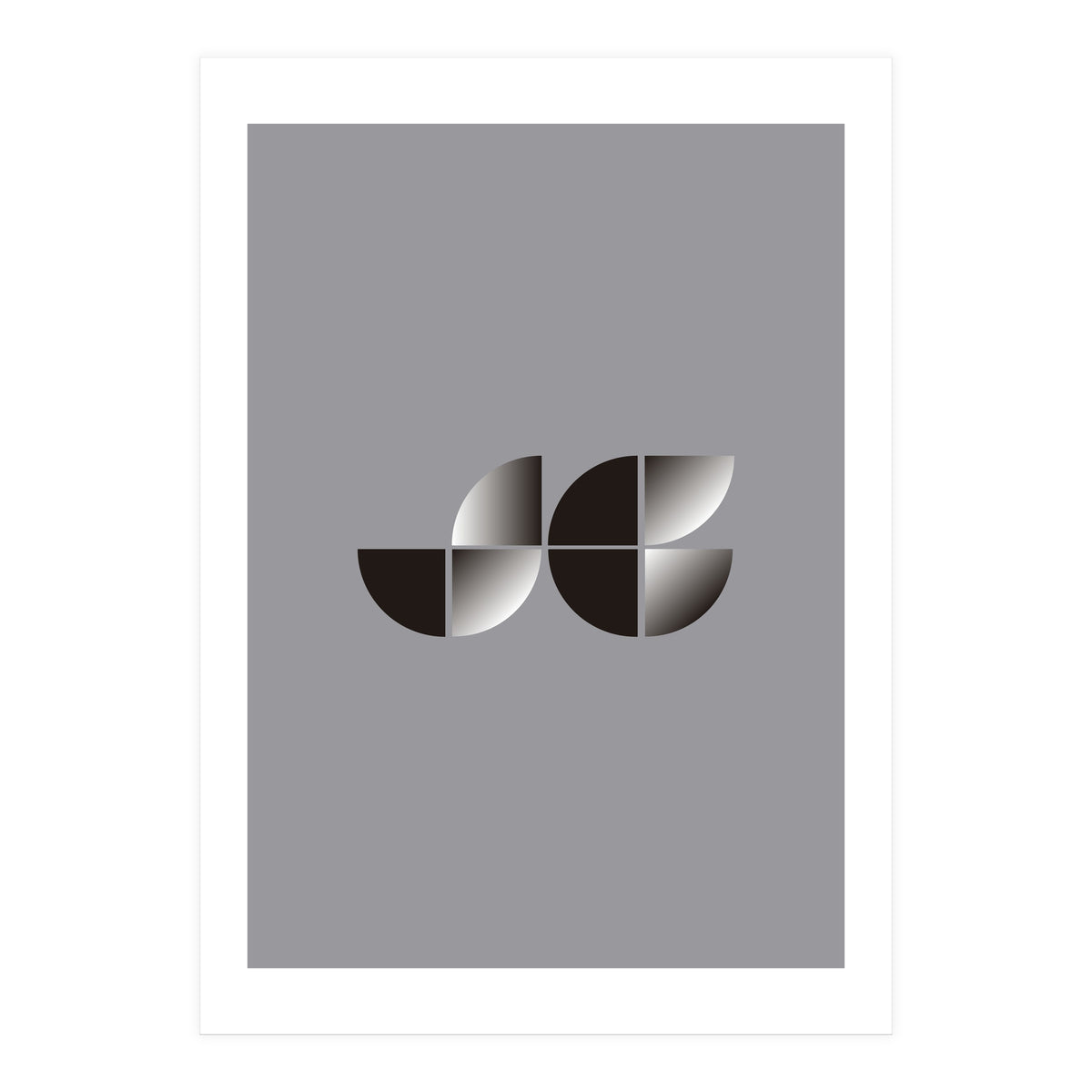 Abstract modern BW31 (Print Only)