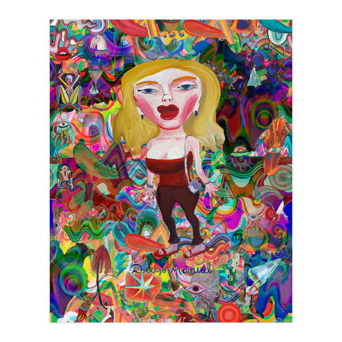 Graffitis 2021 Tapiz 51 (Print Only)