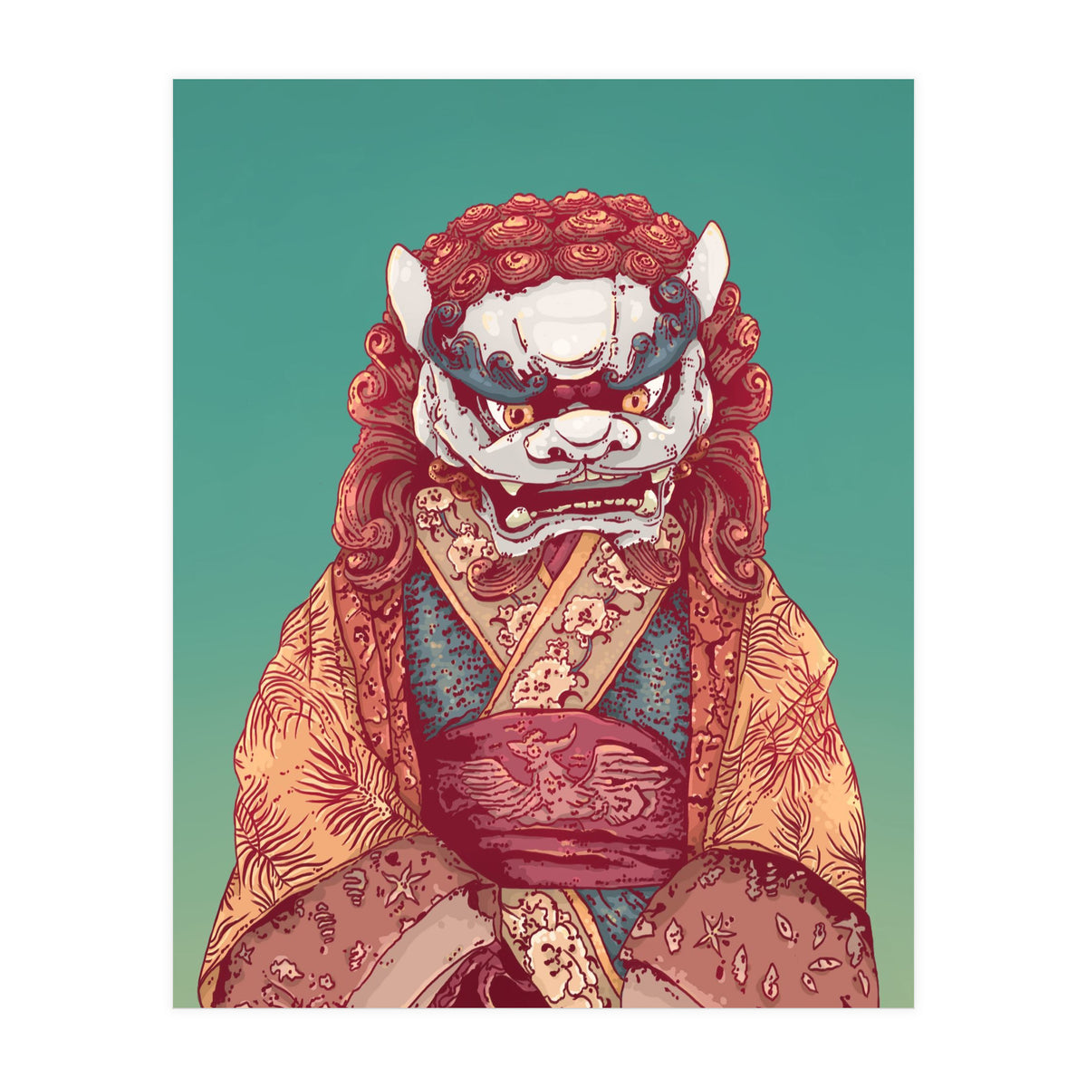 Imperial Guardian Lady (Print Only)