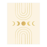 Gold Moon Phases (Print Only)