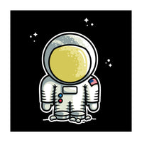 Cute Space Astronaut (Print Only)
