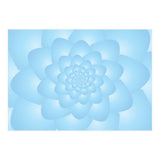 Pastel Colors Flower Pattern Set Blue (Print Only) thumbnail