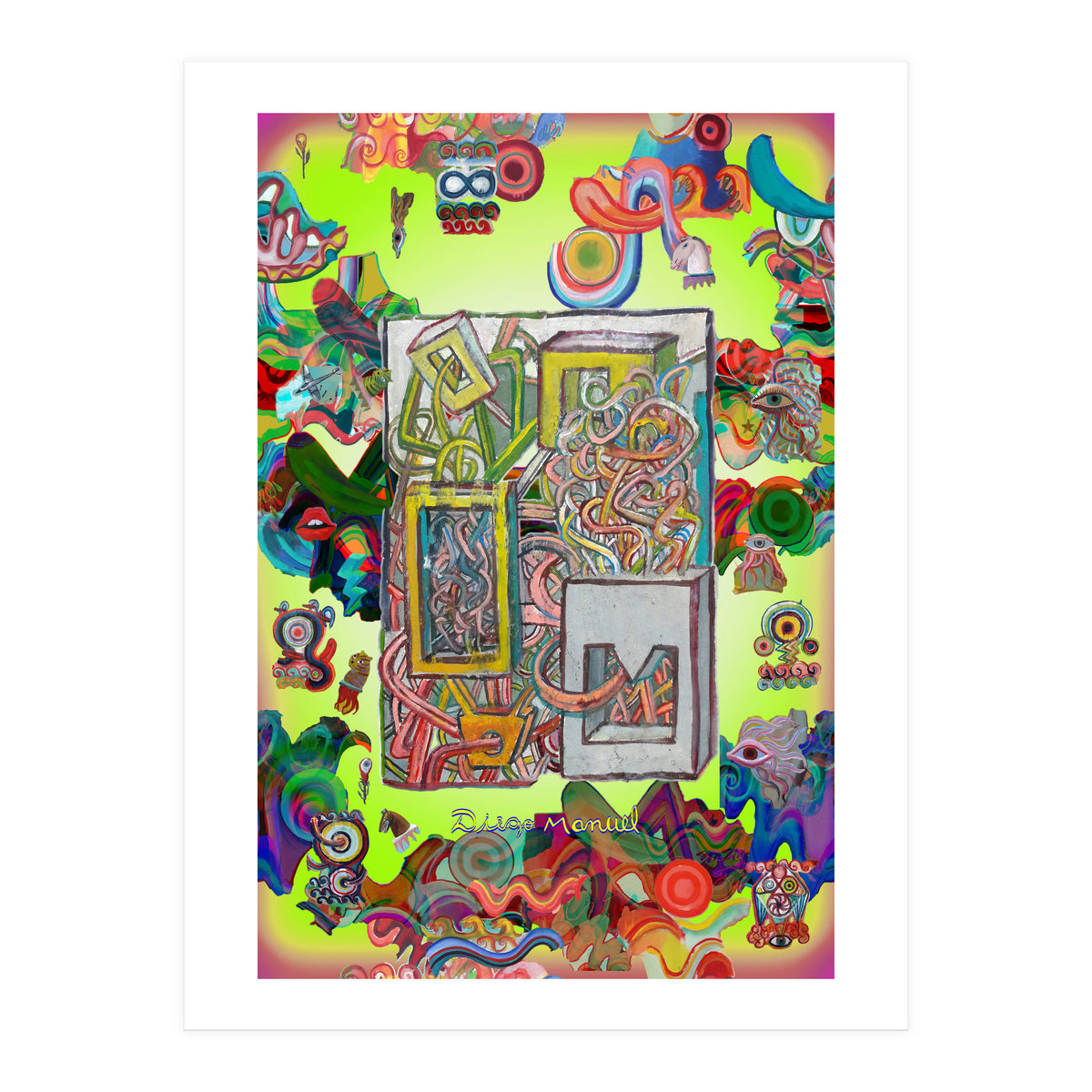 Graffitis 2021 Tapiz 11 (Print Only)