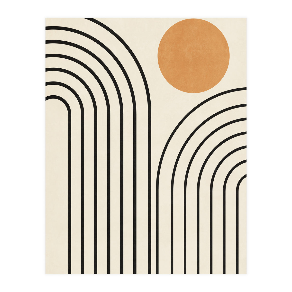 ARCHES AND SUN  - 01L (Print Only)