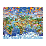 World Wonders Illustrated Map (Print Only) thumbnail