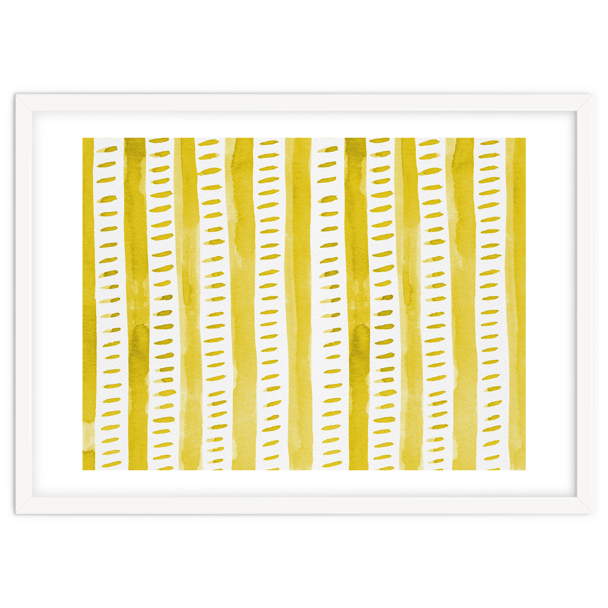 Vertical Yellow Lines