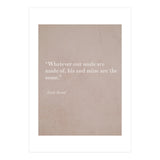 Whatever Our Souls Are Made Of By Bronte (Print Only) thumbnail