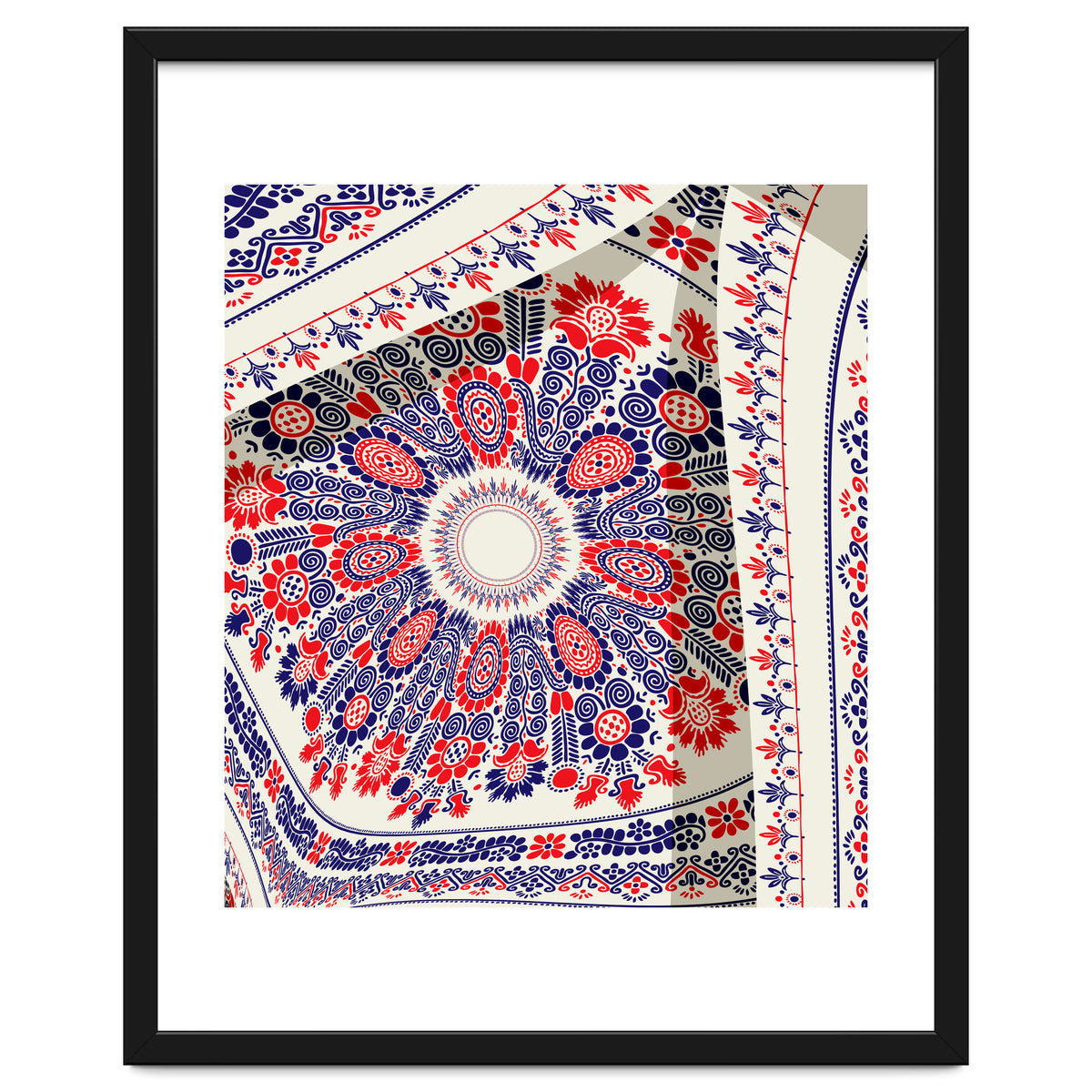 Romanian embroidery background 39