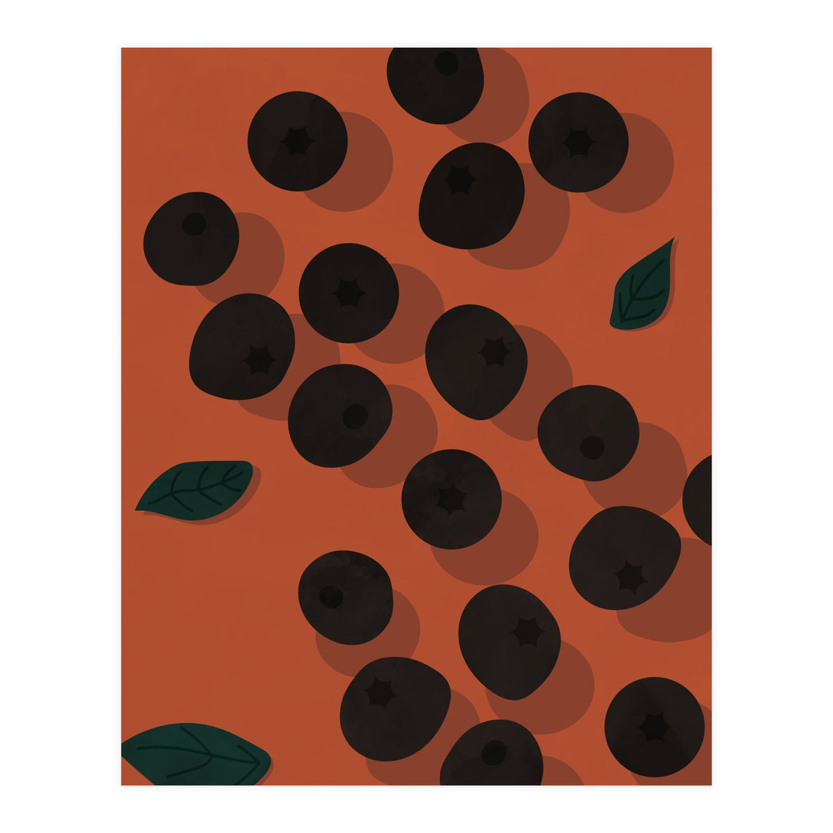 Berry Botanical Modern Boho (Print Only)