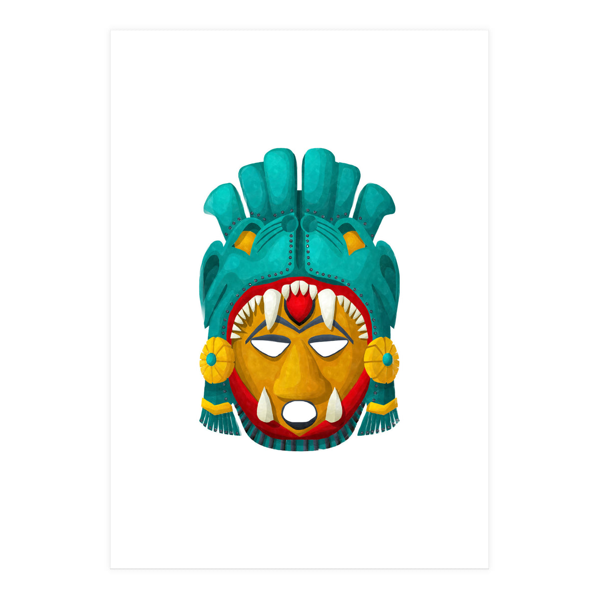 Tribal Mask 11 (Print Only)