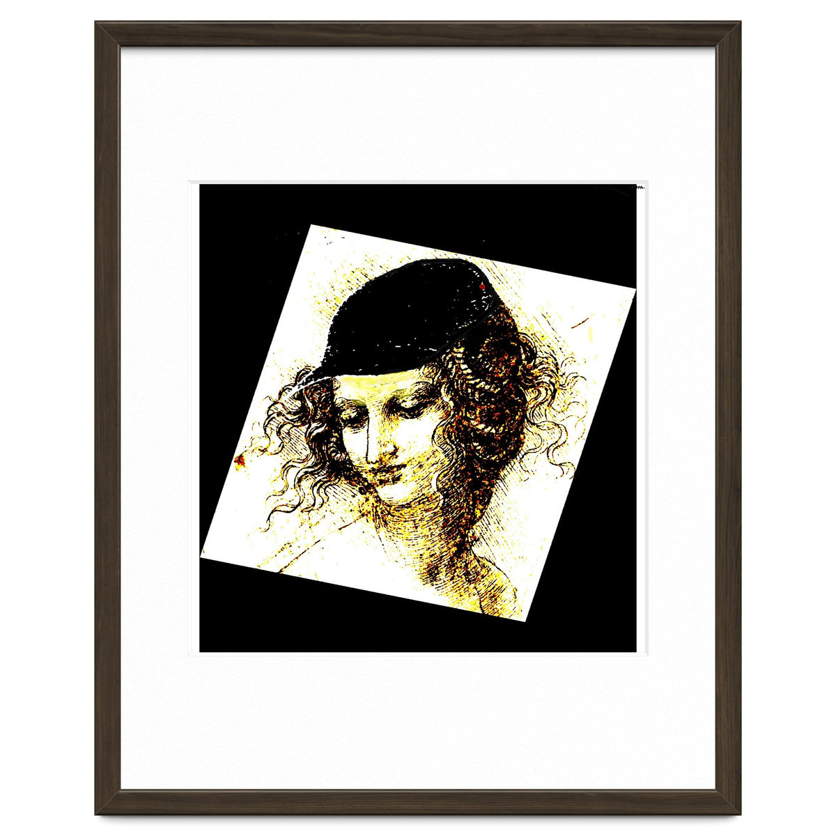 Renaissance women with baseball cap