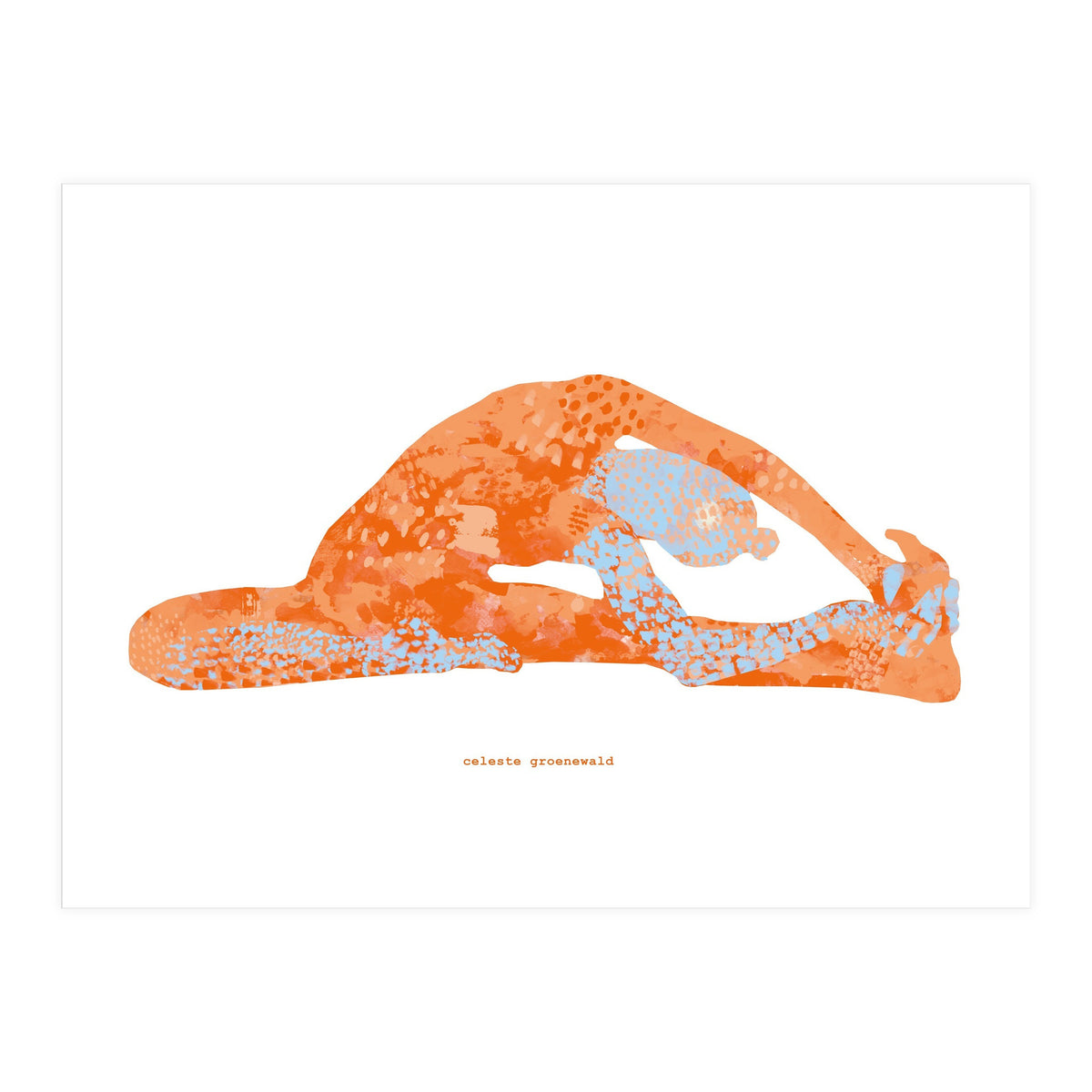 Parivrtta Janu Sirsasana | Revolved Head to Knee Pose (Print Only)
