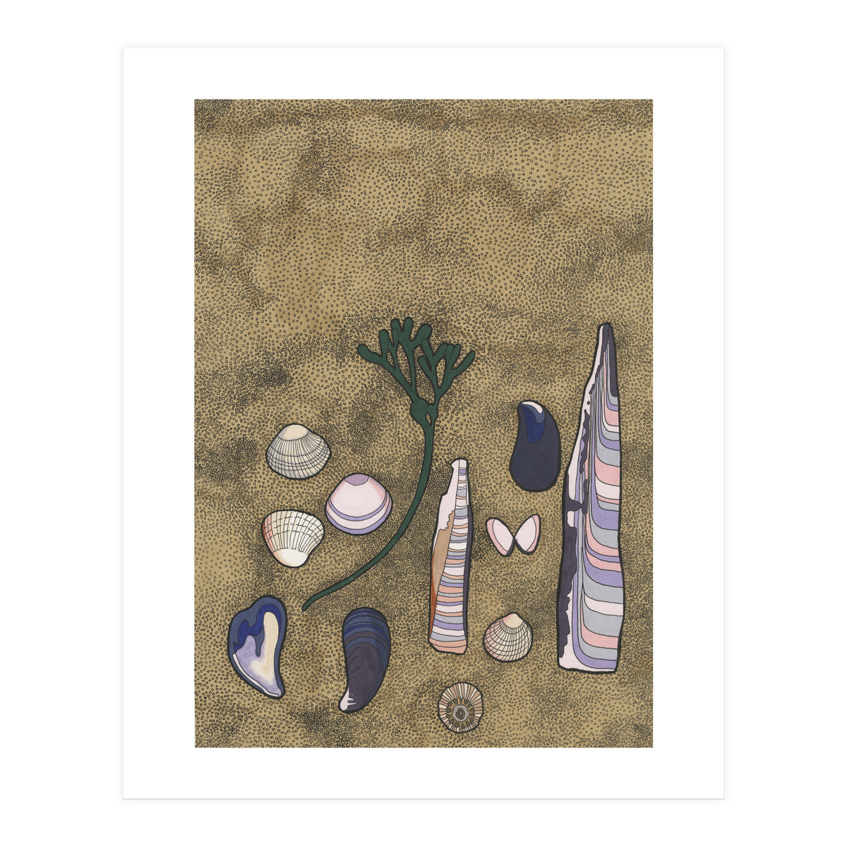 A Beach Still Life (Print Only)