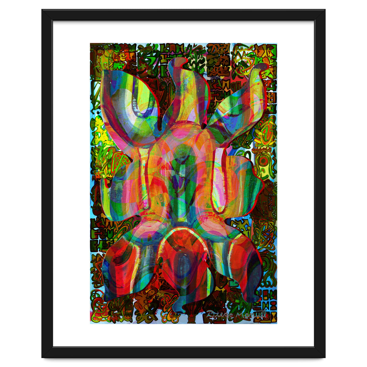 Pop Abstract 2023 Tapiz 105