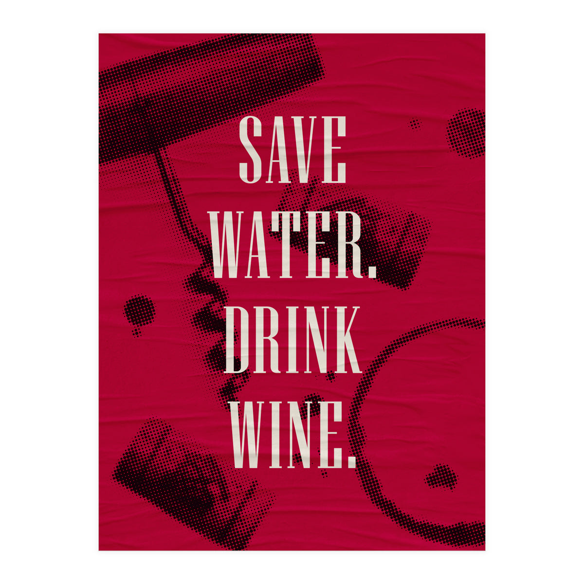 Adulting Save Water2 (Print Only)