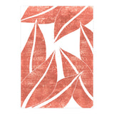 Abstract Terracotta Leaves 1 - Burnt Orange (Print Only) thumbnail