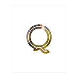 Letter Q - (Impress) (Print Only) thumbnail