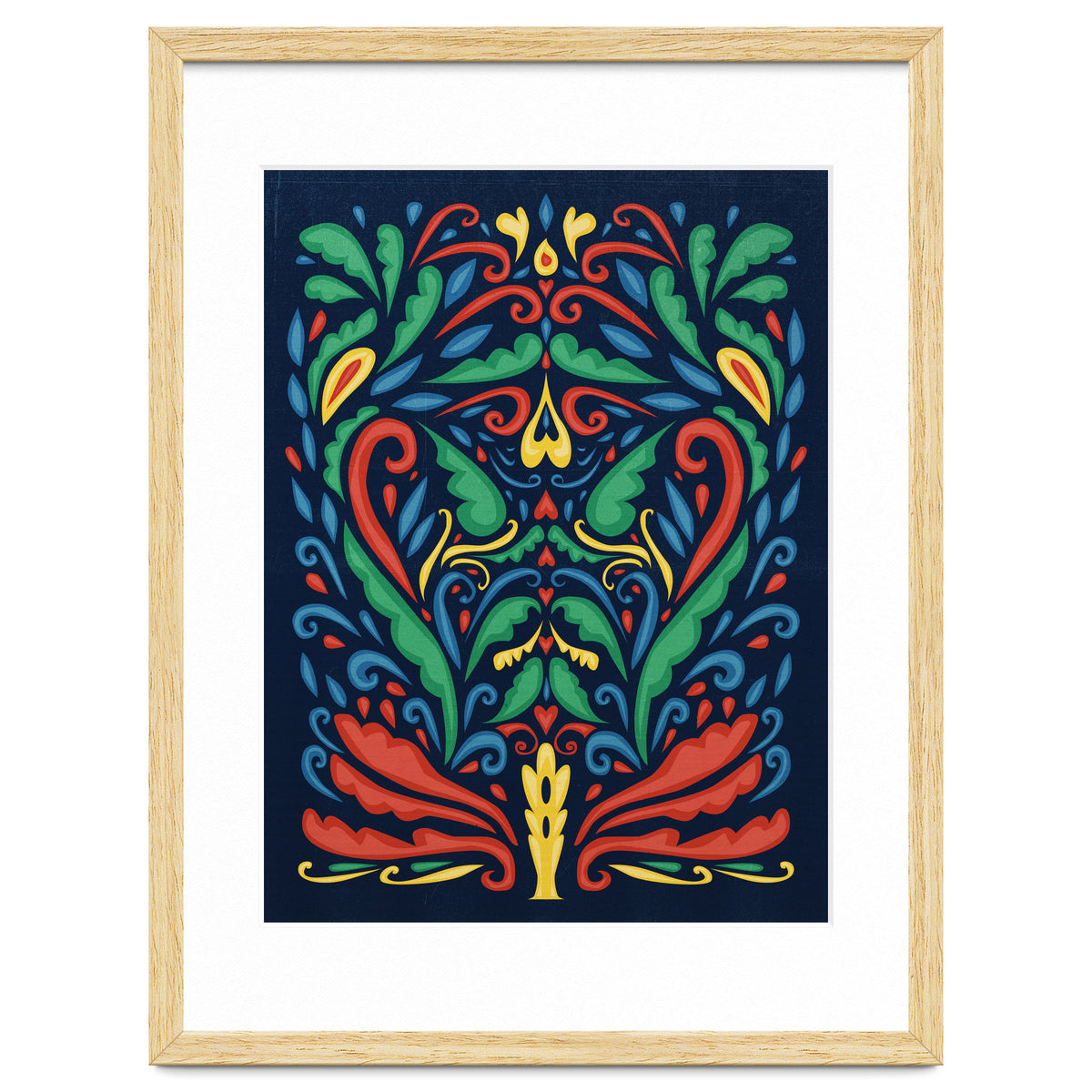 Art Nouveau Folk Art Style