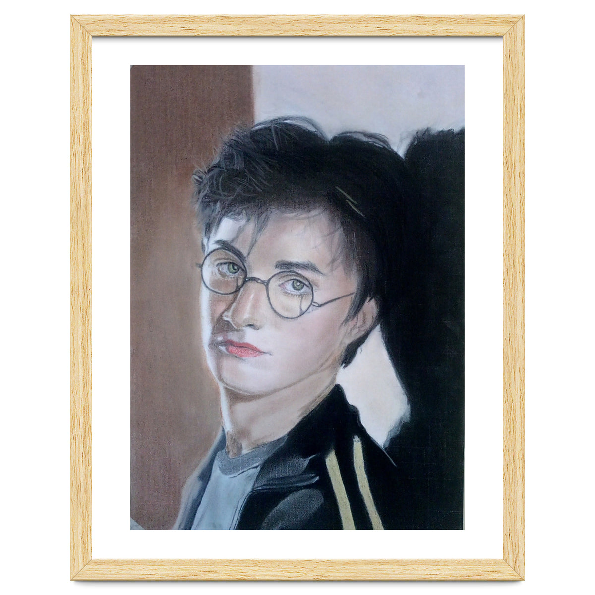 Soft Pastel Painting of Harry Potter by: MaeArtsy