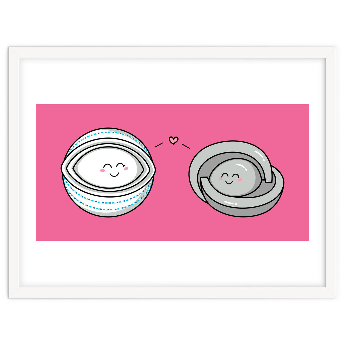 Kawaii Cute Timeless Mothership and Lifeboat Time Machines