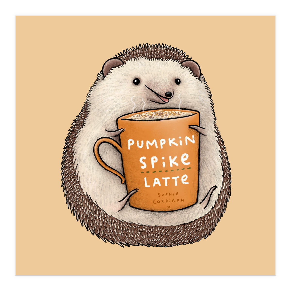 Pumpkin Spike Latte (Print Only)