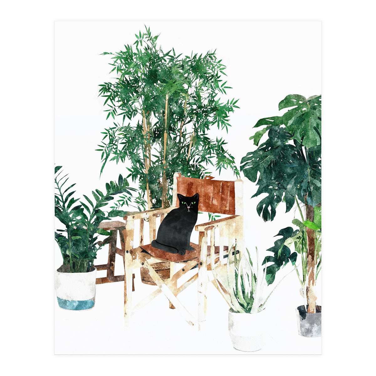 Boho Kitty (Print Only)