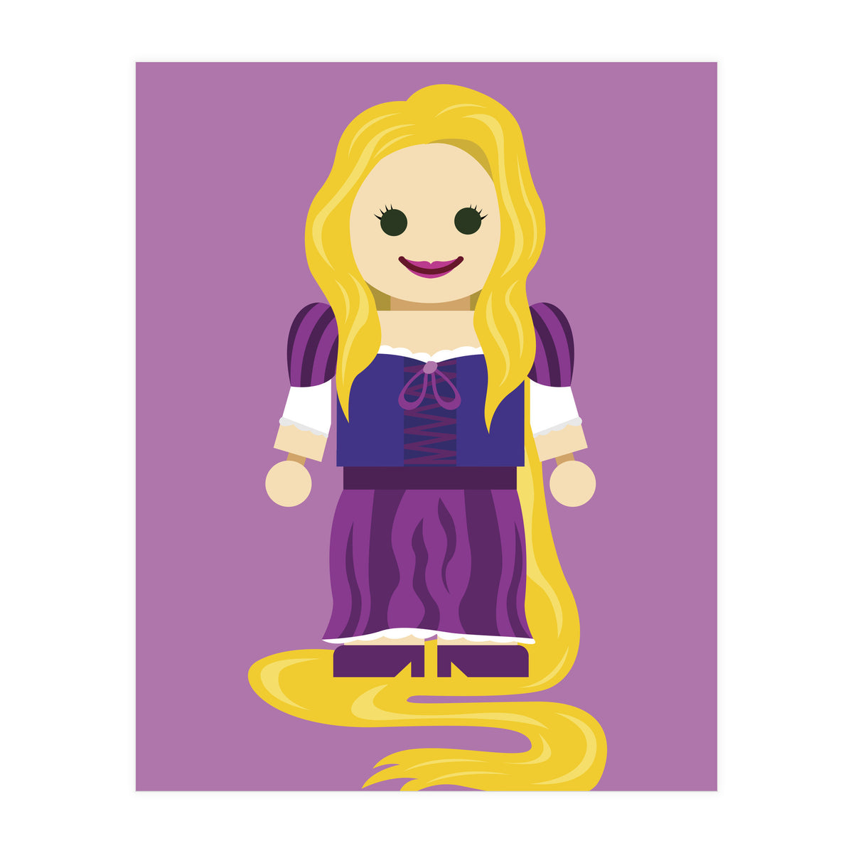 Rapunzel Toy (Print Only)