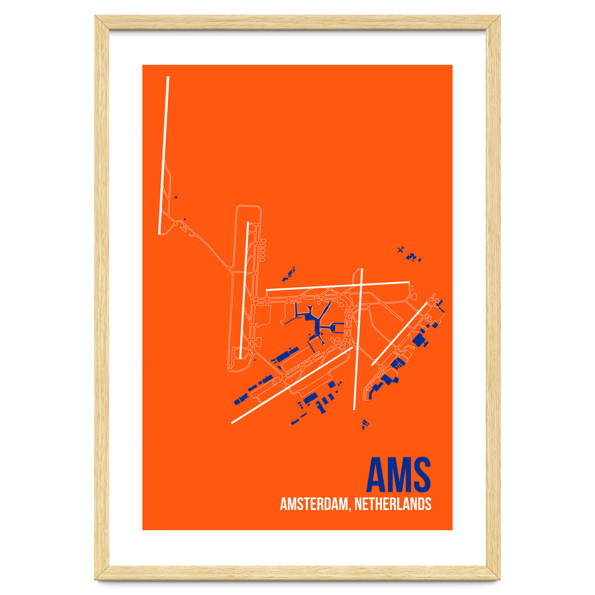 Amsterdam Airport Layout