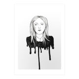 Blond dripping girl (Print Only) thumbnail